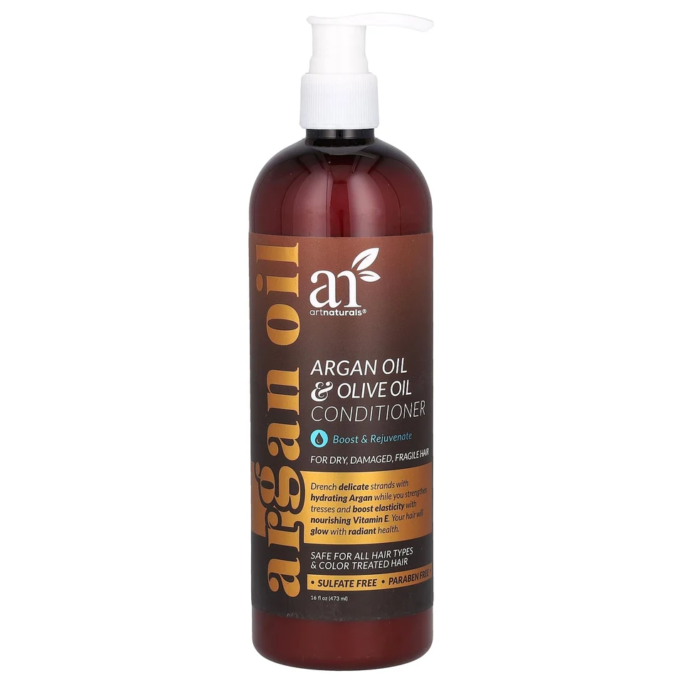 Кондиционер artnaturals Argan Oil & Olive Oil Boost & Rejuvenate, 473 мл, масло