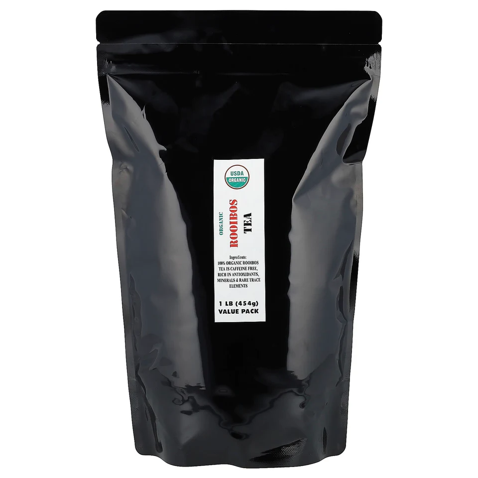 Чай J&R Port Trading Organic Rooibos Caffeine Free, 454 г, 1 lb