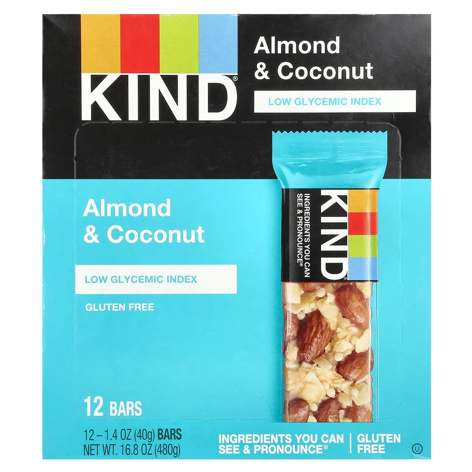 Орехи и кокос KIND Bars, 12 батончиков по 40 г