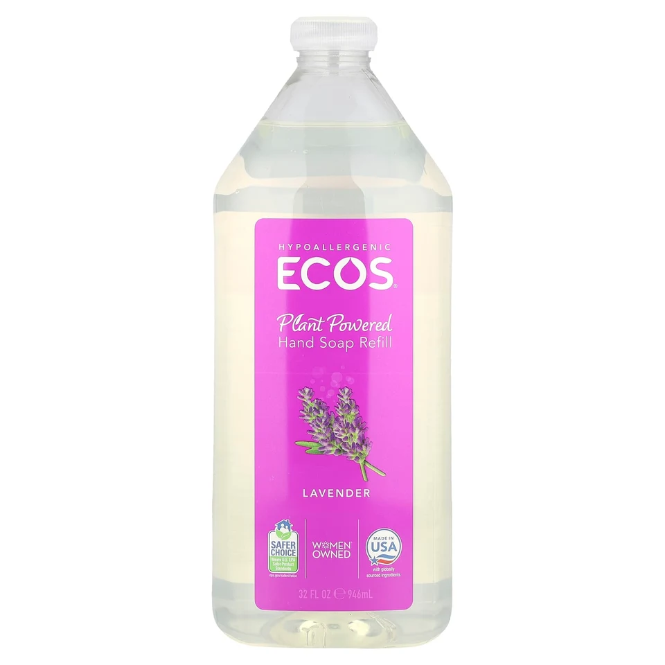 Ручное мыло для рук Ecos®, Лаванда, 946 мл