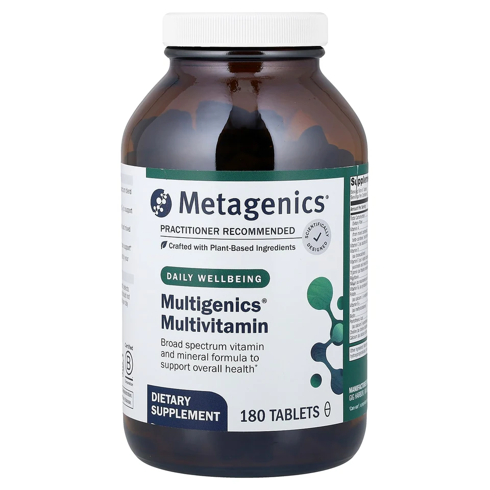 Мультивитамины Metagenics Multigenics®, 180 таблеток