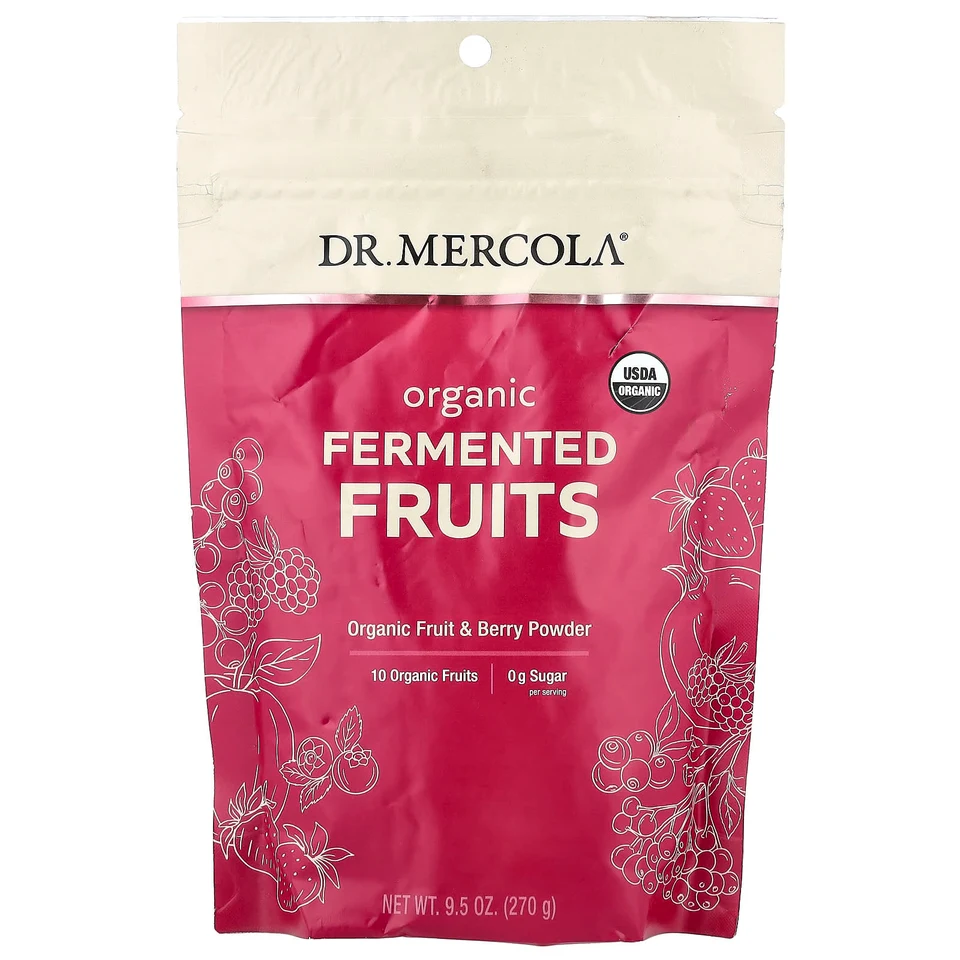 Ферментированные фрукты Dr. Mercola, 270 г