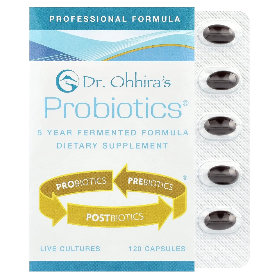 Пробиотик Dr. Ohhira's® Professional Formula, 120 капсул