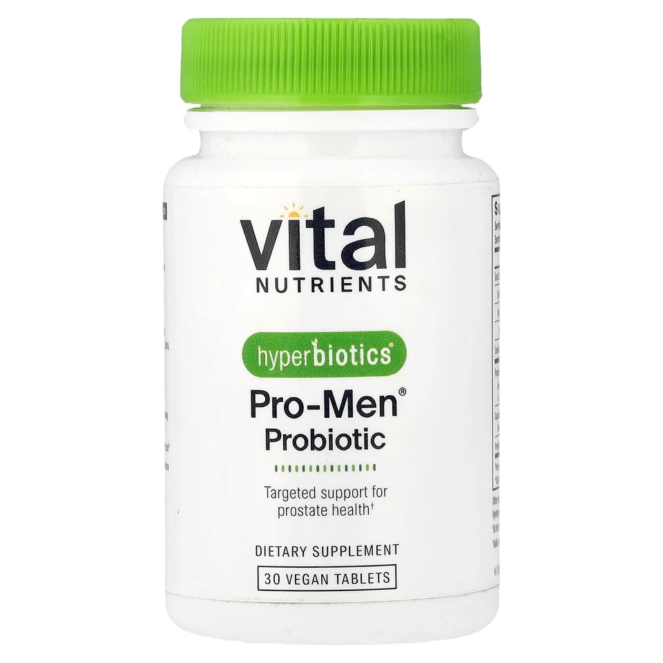 Пробиотик Vital Nutrients Hyperbiotics® Pro-Men® 30 Vegan Tablets, таблетки
