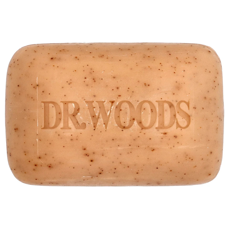 Мыло Dr. Woods Exfoliating Soap English Rose, 149 г, батончик