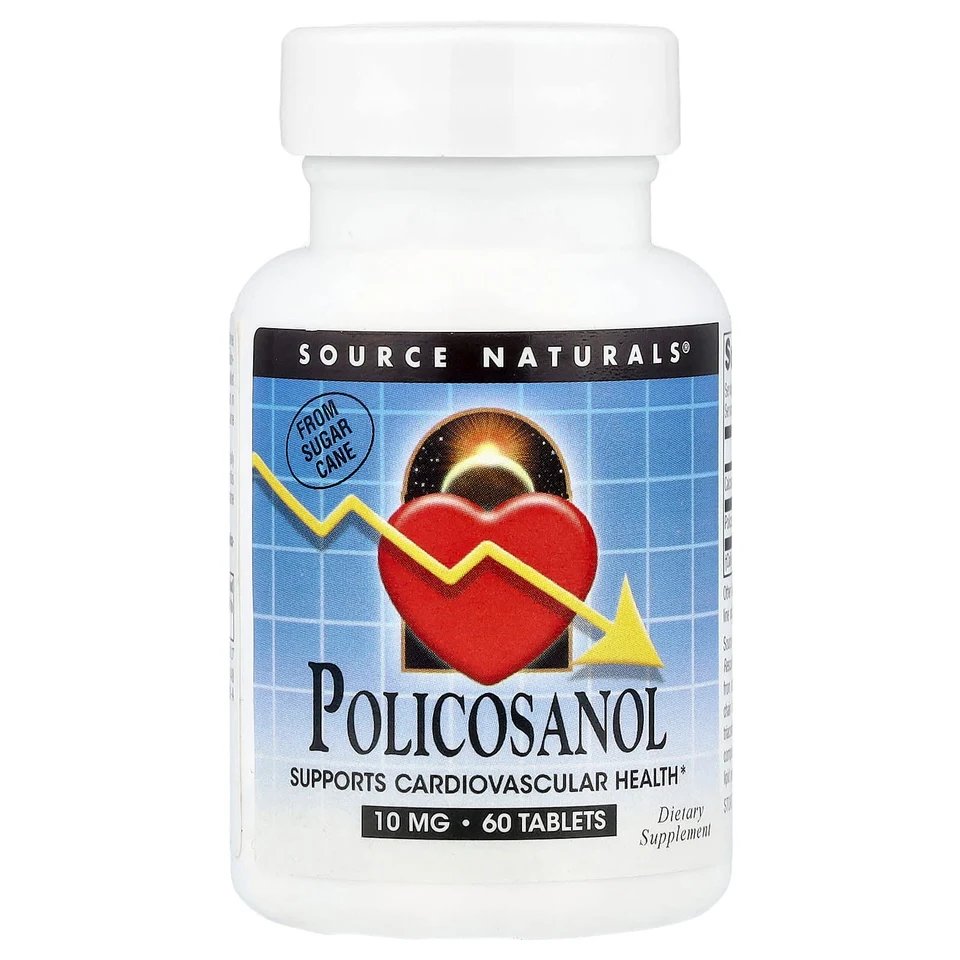 Поликозанол Source Naturals, 60 таблеток