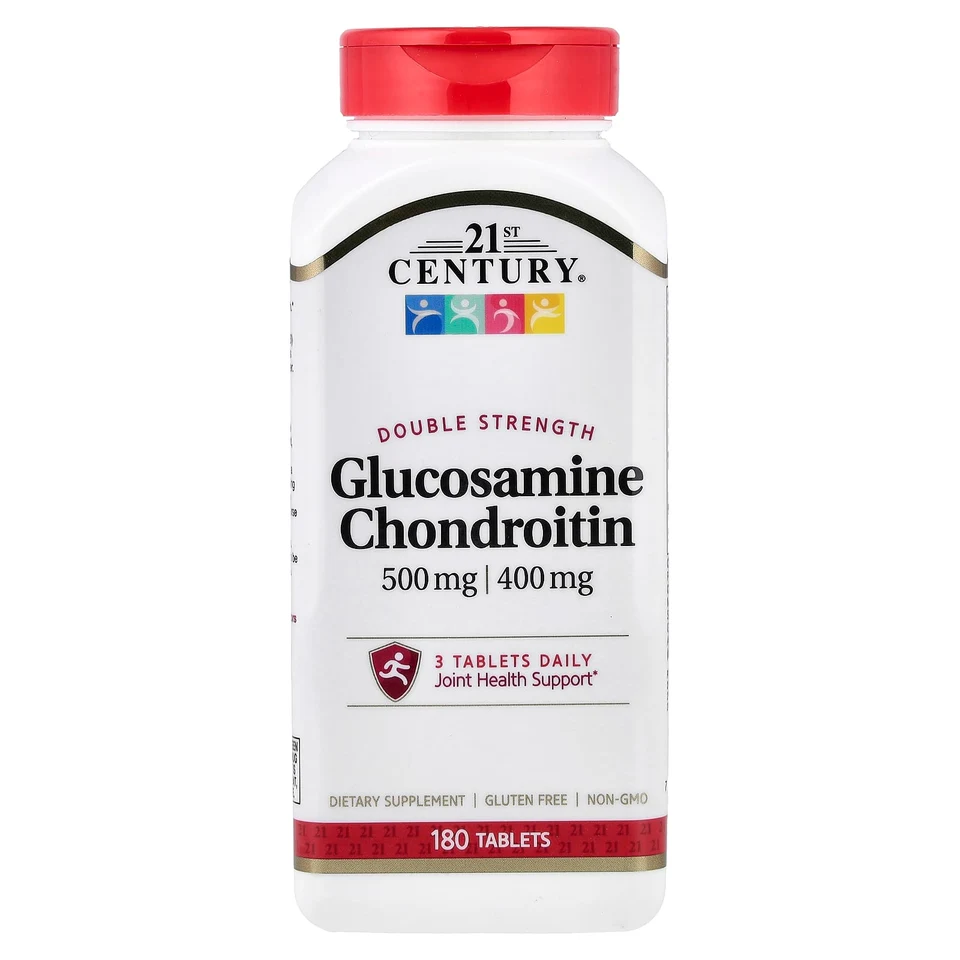 Хондроитин 21st Century Glucosamine, 180 таблеток