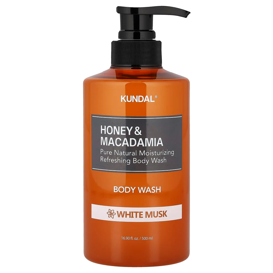 Гель для душа Kundal White Musk Honey & Macadamia, 500 мл