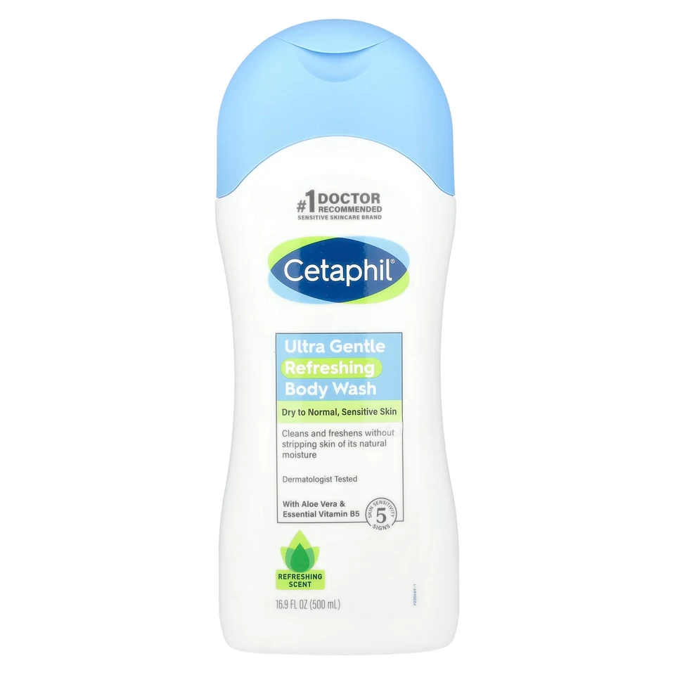 Гель для душа Cetaphil Ultra Gentle Refreshing Refreshing Scent, 500 мл