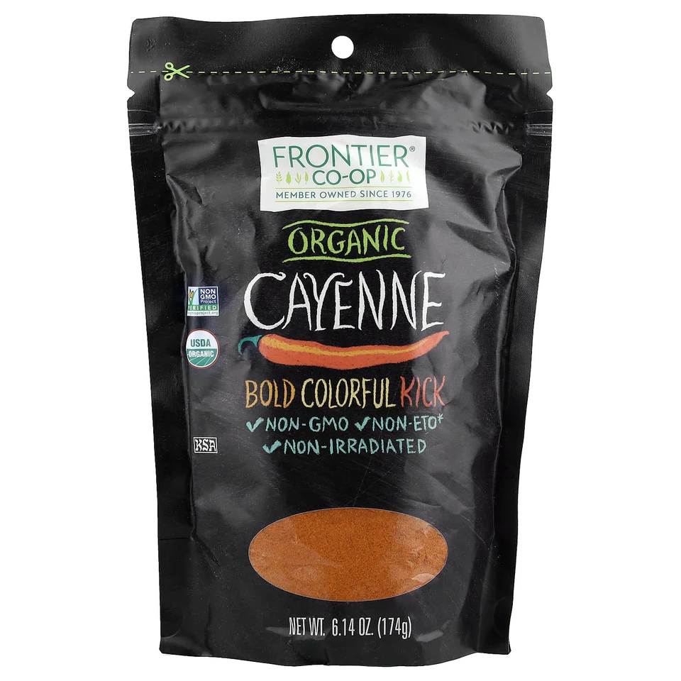Кайенский перец Frontier Co-op Organic, 174 г