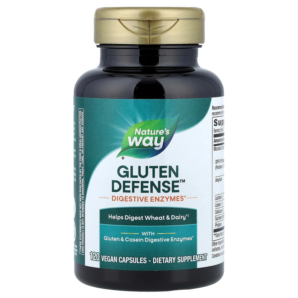 Gluten Defense™ Nature's Way, 120 веганских капсул