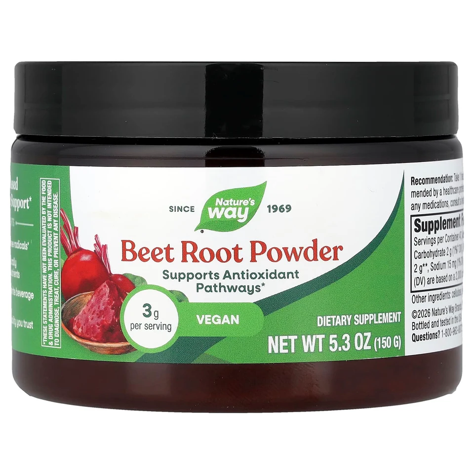 Корень свёклы Nature's Way Powder, 150 г, порошок