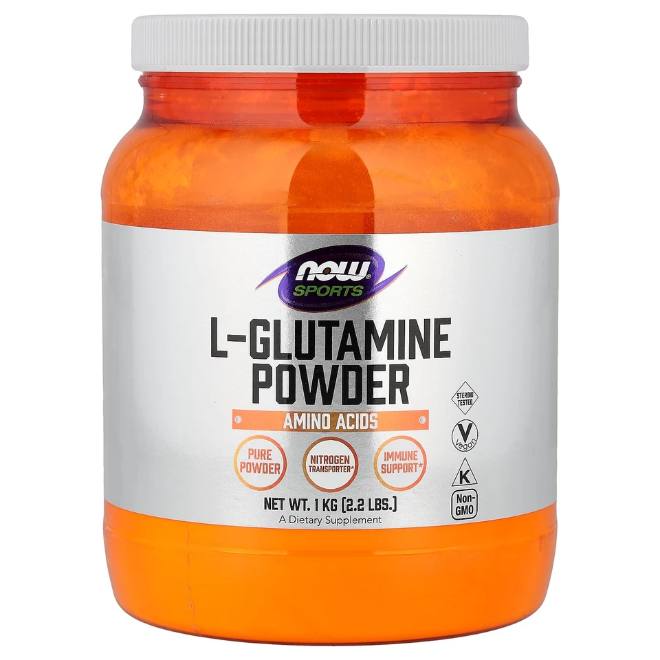 L-глютамин NOW Foods L-Glutamine, 1 кг, порошок