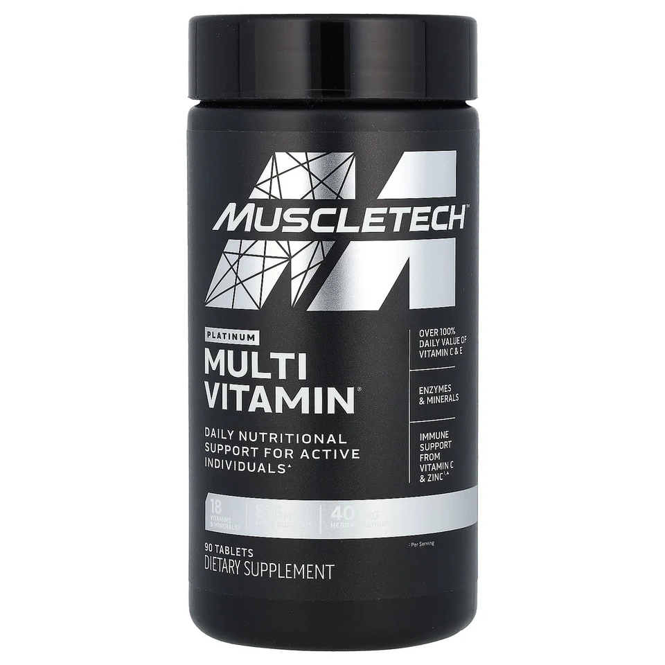 Мультивитамины MuscleTech Platinum, 90 таблеток