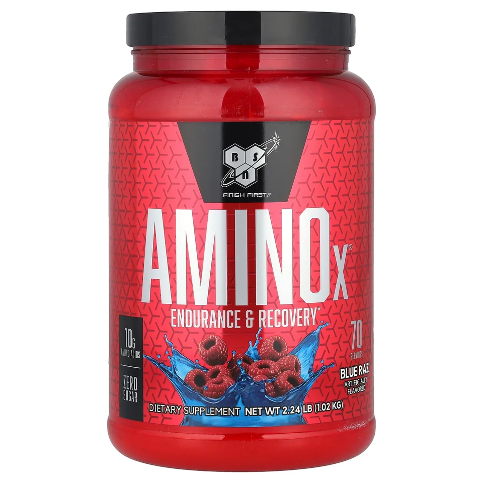 Аминокислотный комплекс AminoX BSN® Endurance & Recovery Blue Raz, 1.02 кг