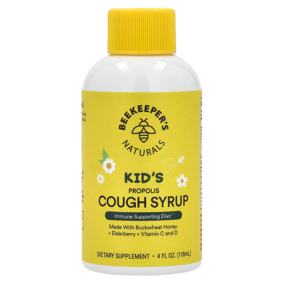 Прополис Beekeeper's Naturals Cough Syrup, 118 мл
