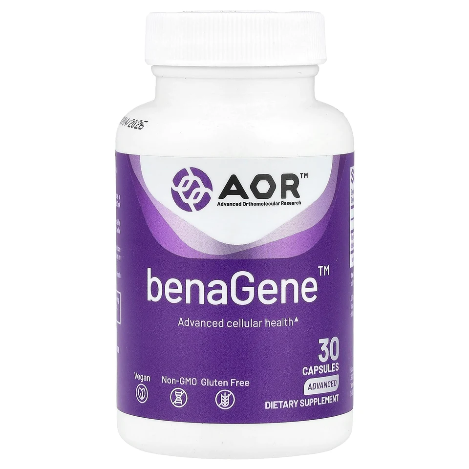 BenaGene™ Advanced Orthomolecular Research AOR, 30 капсул