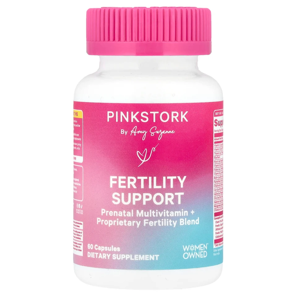 Поддержка фертильности Pink Stork, 60 капсул