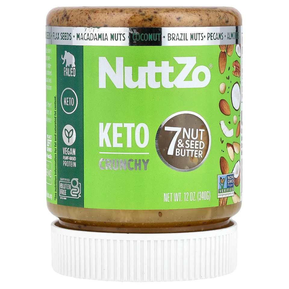Ореховая паста Nuttzo, 340 г (12 oz)