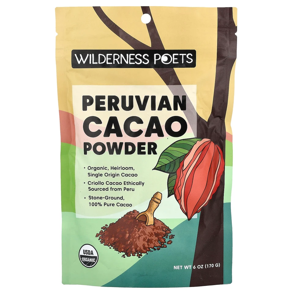 Какао-порошок Wilderness Poets Peruvian, 170 г