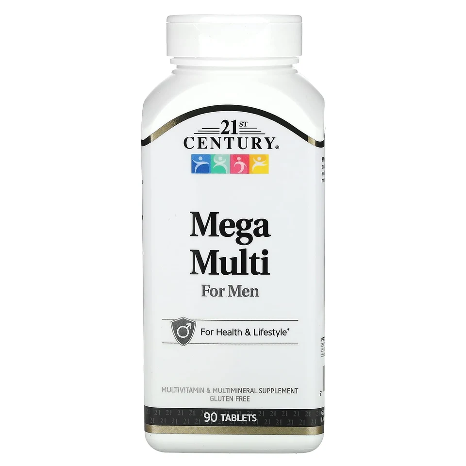 Мультивитамины 21st Century Mega Multi для мужчин, 90 таблеток