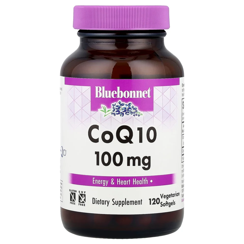 Коэнзим Q10 Bluebonnet Nutrition, 120 мягких капсул
