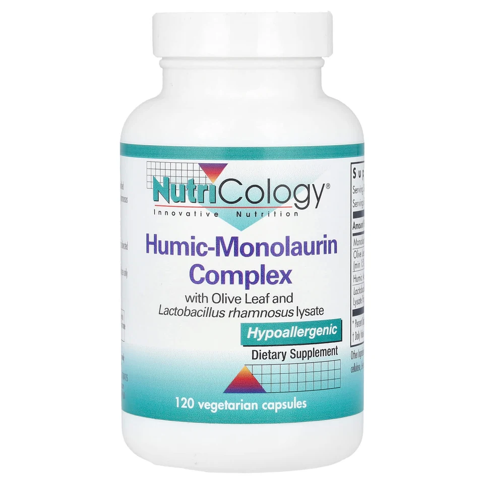 Комплекс Nutricology Humic-Monolaurin, 120 растительных капсул