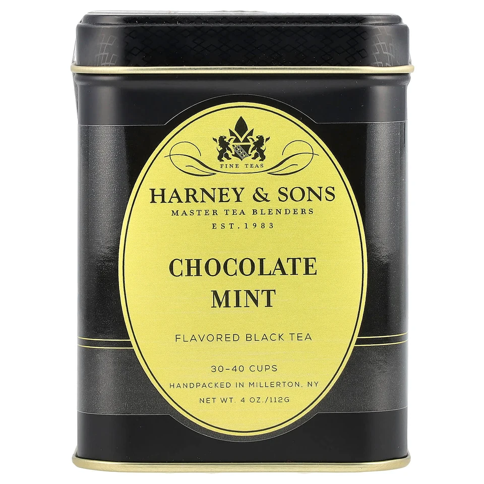 Шоколад Harney & Sons Black Tea Mint, 112 г