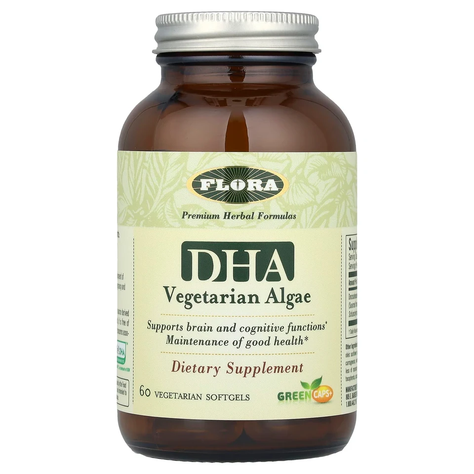 DHA Flora Vegetarian Algae, 250 мг, мягкие капсулы