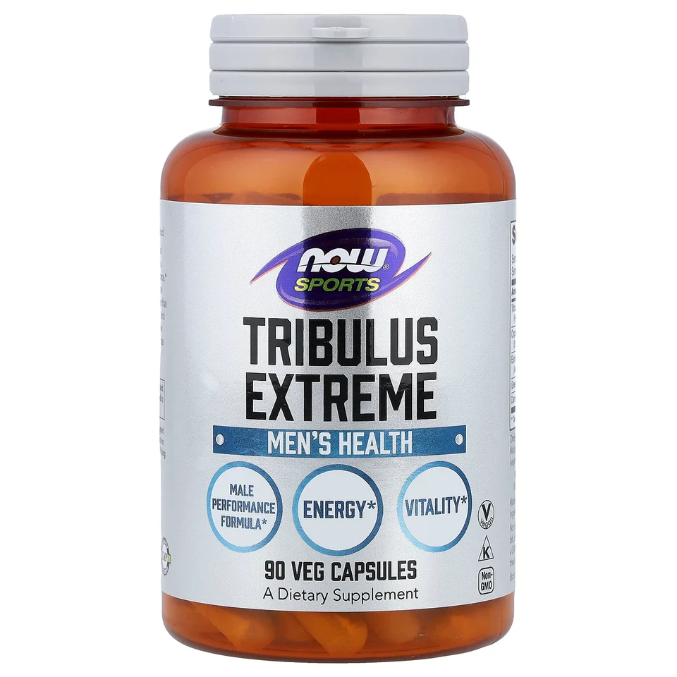 Трибулус NOW Foods Tribulus Extreme Men's Health, 90 растительных капсул