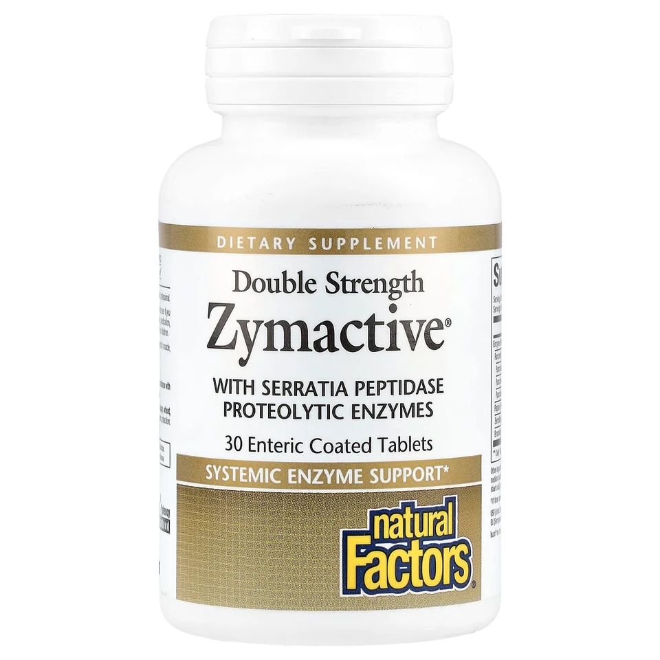 Ферментный комплекс Zymactive Natural Factors, таблетки
