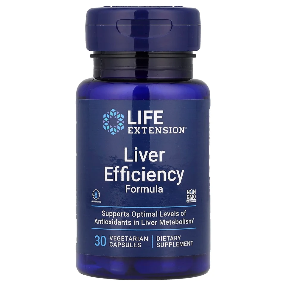 Комплекс Life Extension Liver Efficiency, 30 растительных капсул