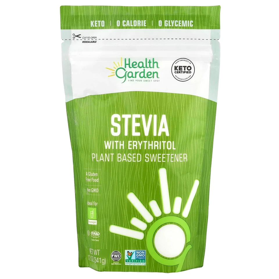 Эритритол Health Garden Stevia, 341 г