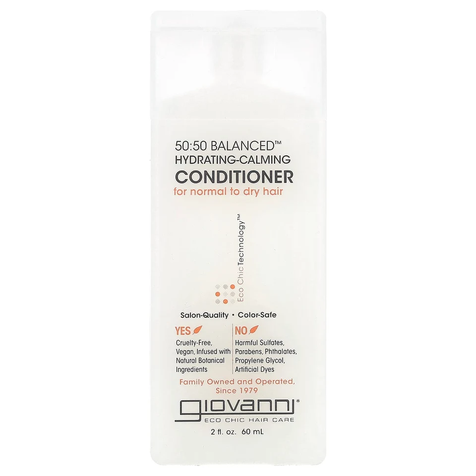 Кондиционер Giovanni 50:50 Balanced™ Hydrating-Calming, 60 мл