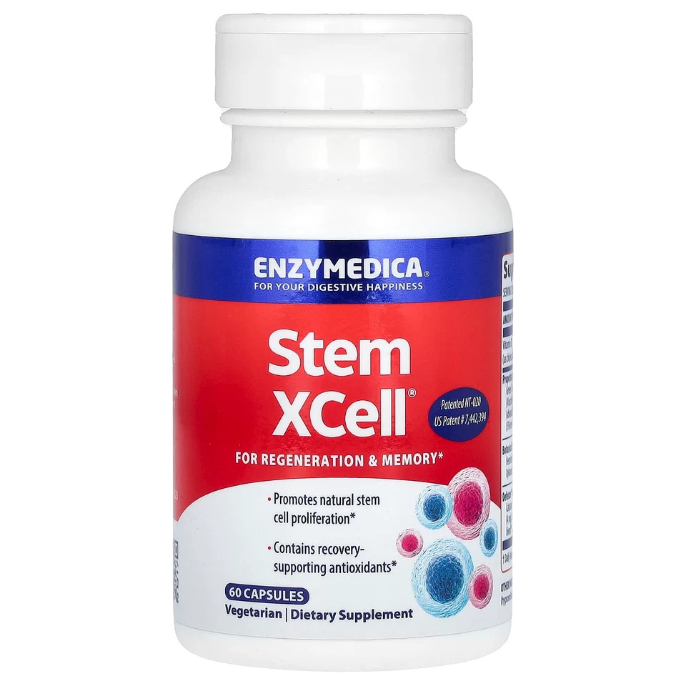 Комплекс Stem XCell Enzymedica, 60 капсул