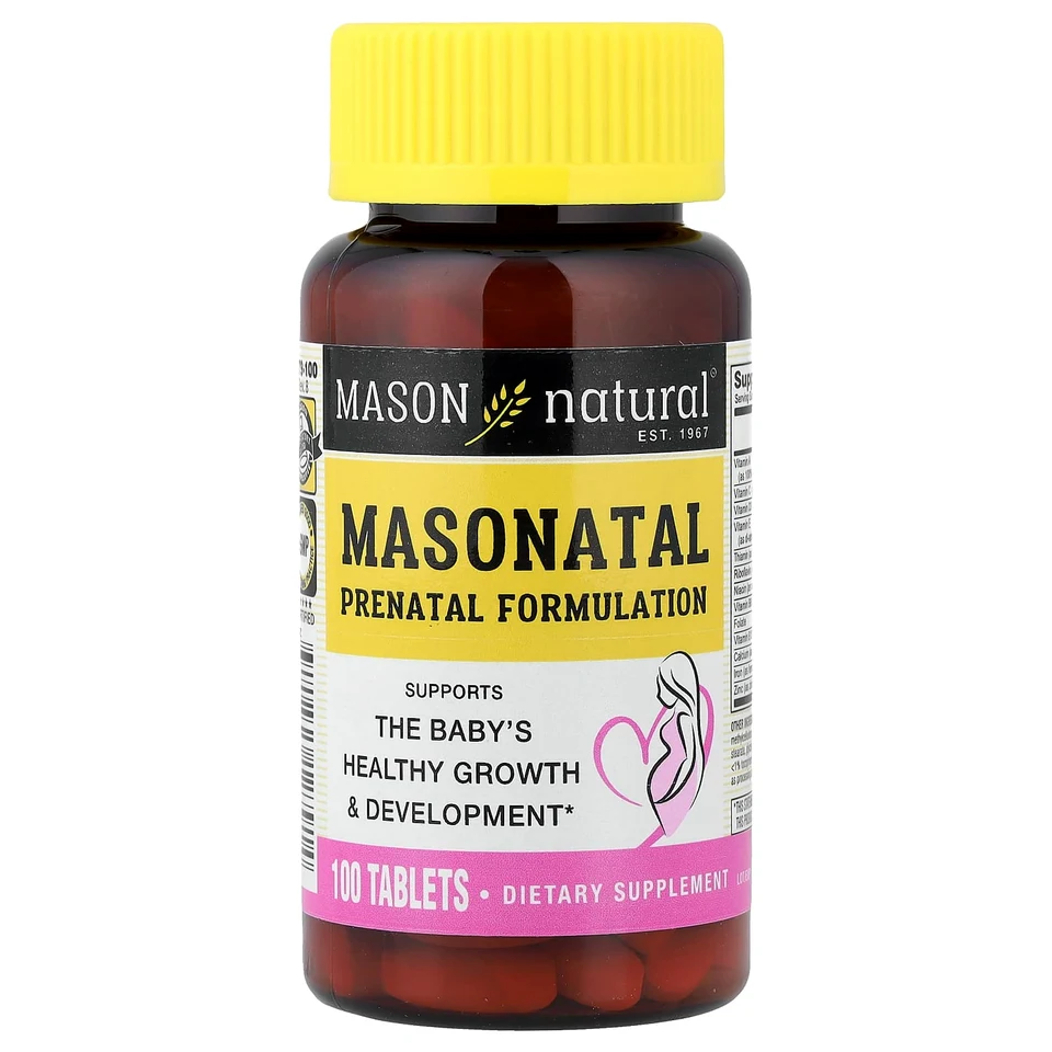 Препарат для беременных Mason Natural, 100 таблеток