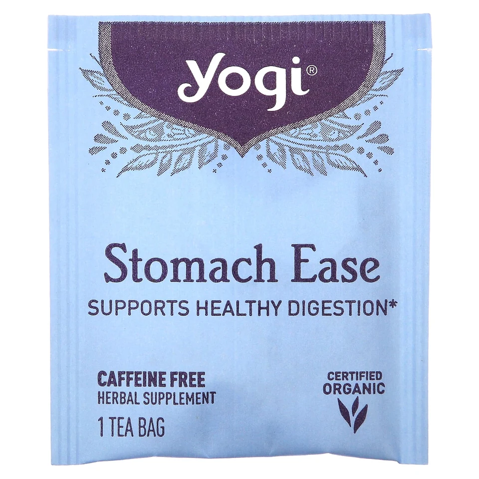 Чайные пакетики Yogi Tea Stomach Ease 16, без кофеина, 29 г