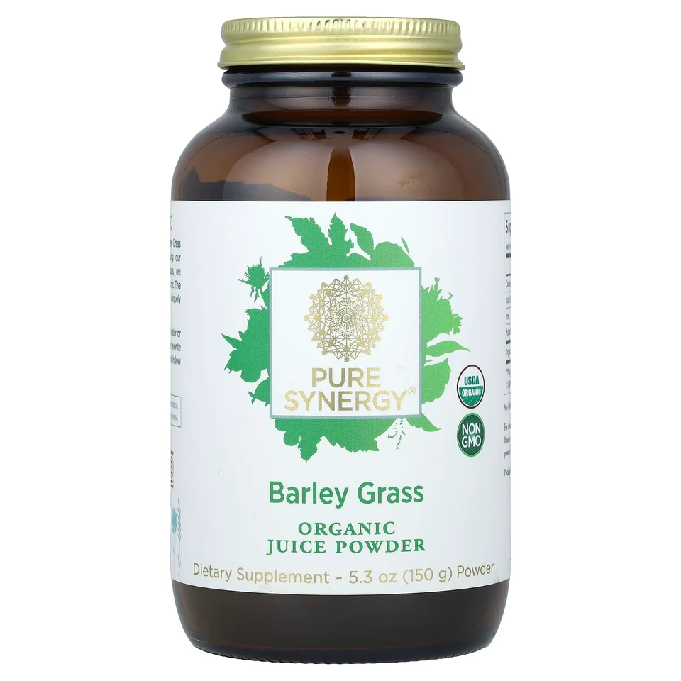 Порошок ячменной травы Pure Synergy Organic Juice Powder, 150 г