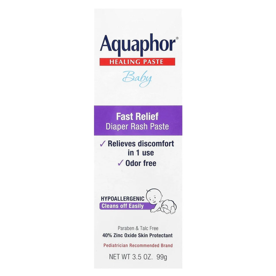 Детский паста от опрелостей Aquaphor Aquaphor Baby Fast Relief, 99 г