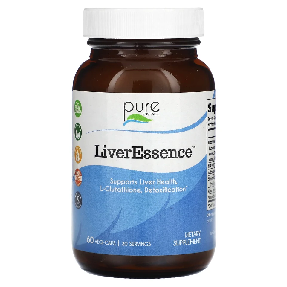 Ливерный комплекс Pure Essence, 60 вегетарианских капсул