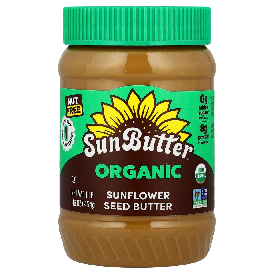 Паста из семян подсолнечника SunButter, 454 г