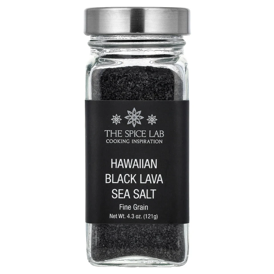 Морская соль The Spice Lab Hawaiian Black Lava Fine Grain, 121 г