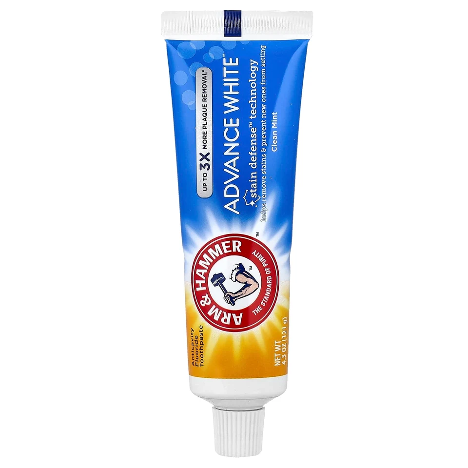 Зубная паста Arm & Hammer AdvanceWhite Anticavity Fluoride Clean Mint, 121 г