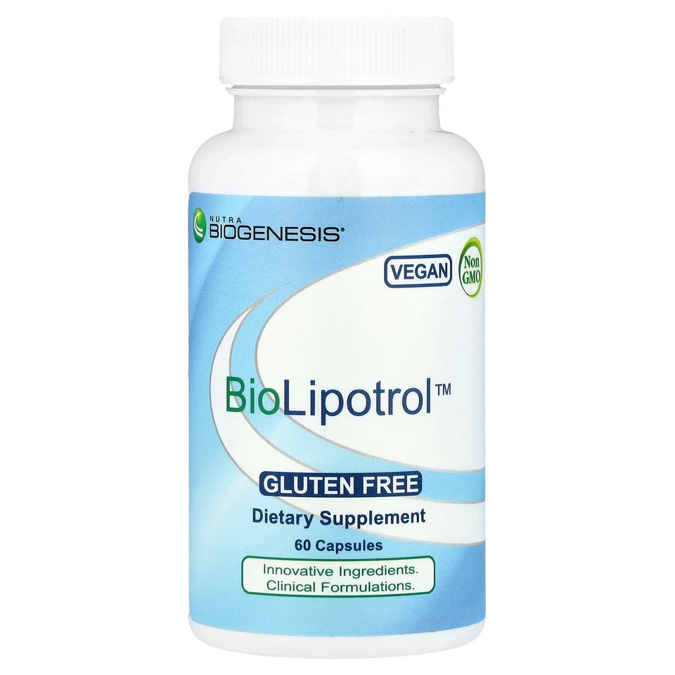 Биолипотрол™ Nutra BioGenesis, 60 капсул