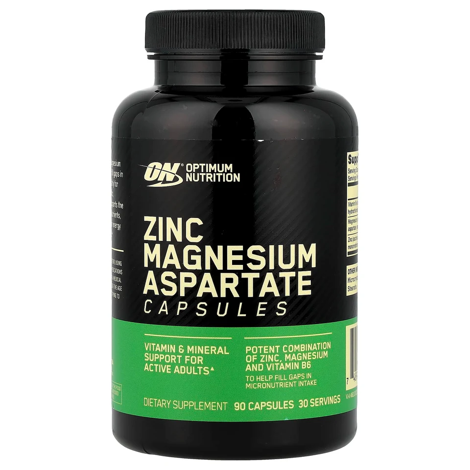Магний Optimum Nutrition Zinc Aspartate, 90 капсул