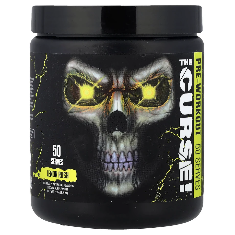 Предтренировочный комплекс JNX Sports The Curse!®, Lemon Rush, 250 г