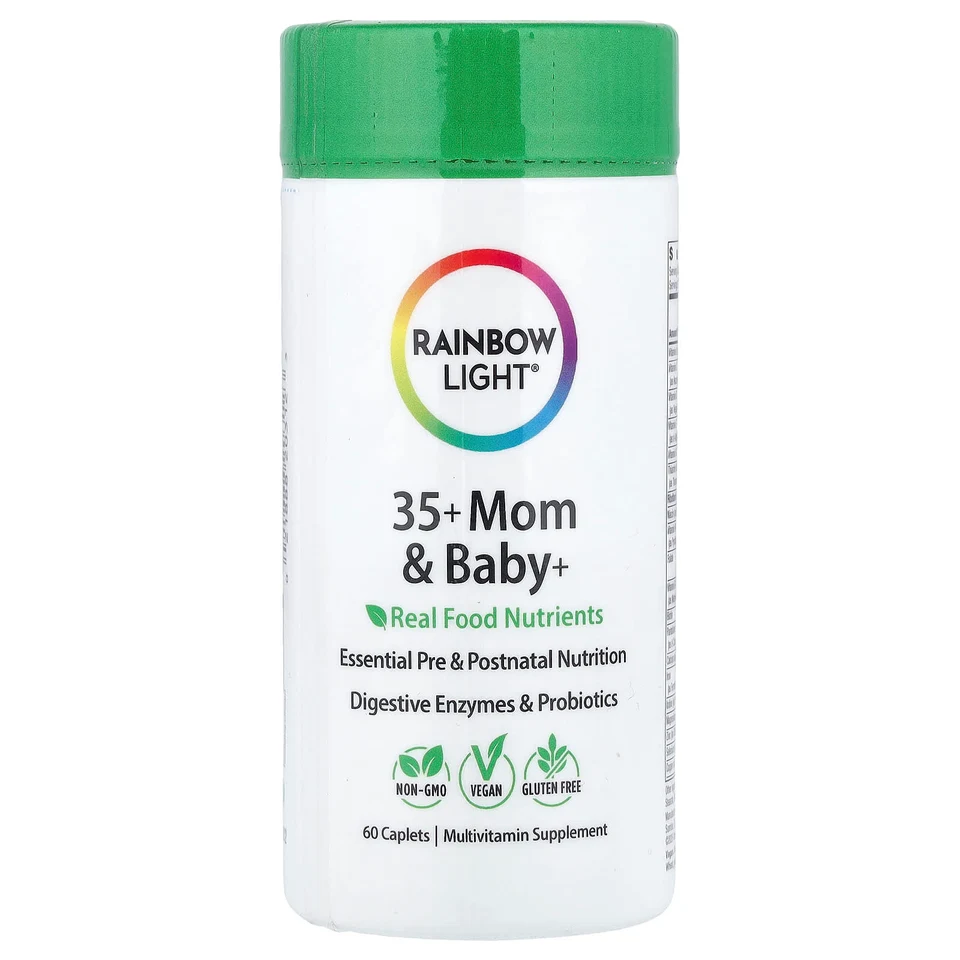 35+ Мама и малыш Rainbow Light, 60 каплет
