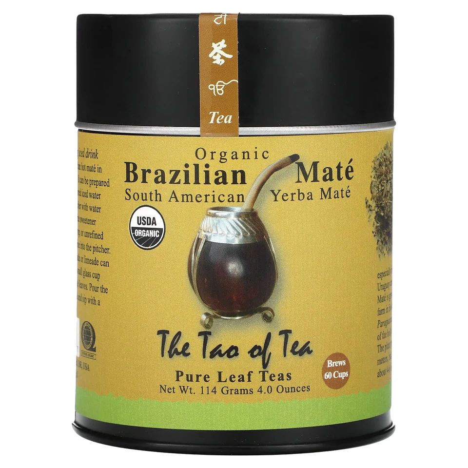 Йерба мате The Tao of Tea Organic South American Brazilian Mate, 114 г