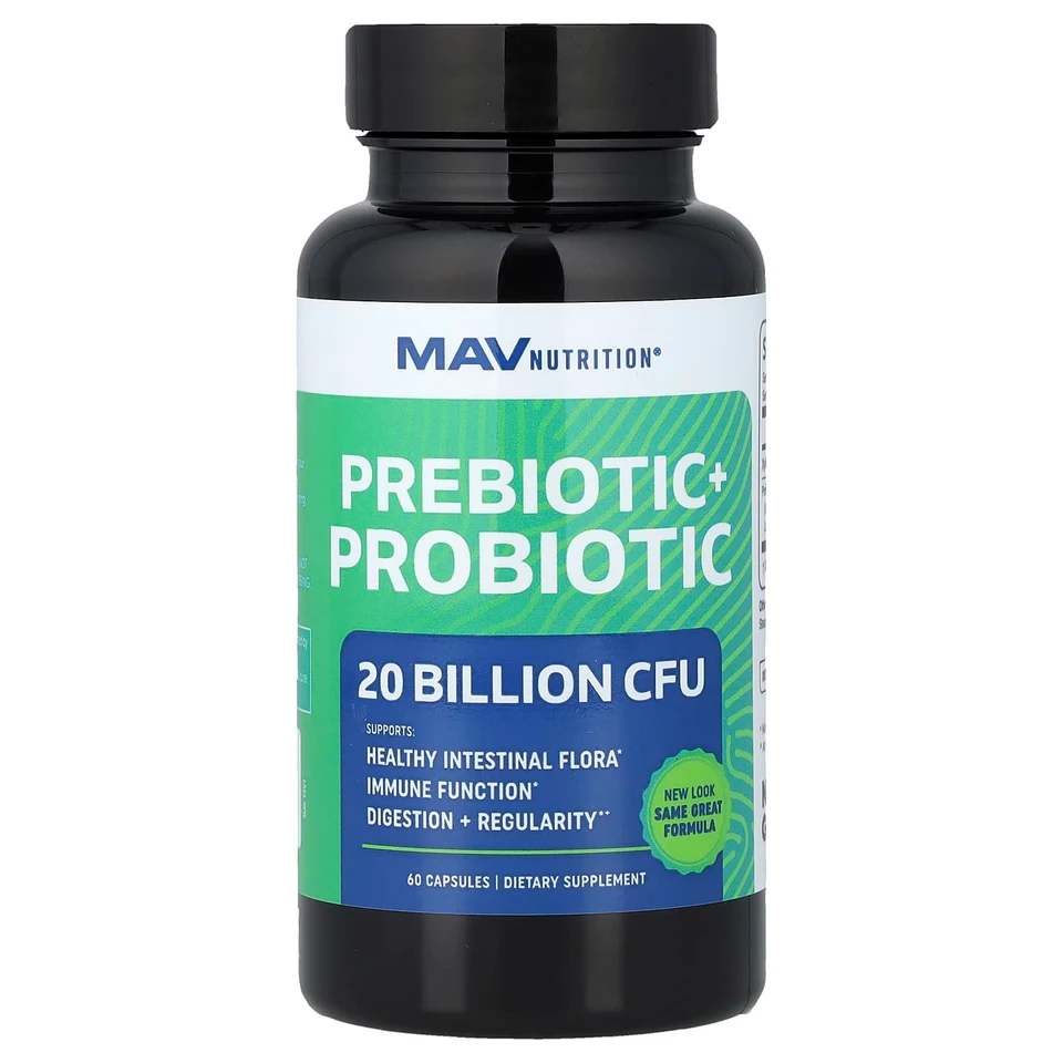 Пребиотик MAV Nutrition Probiotic, 60 капсул