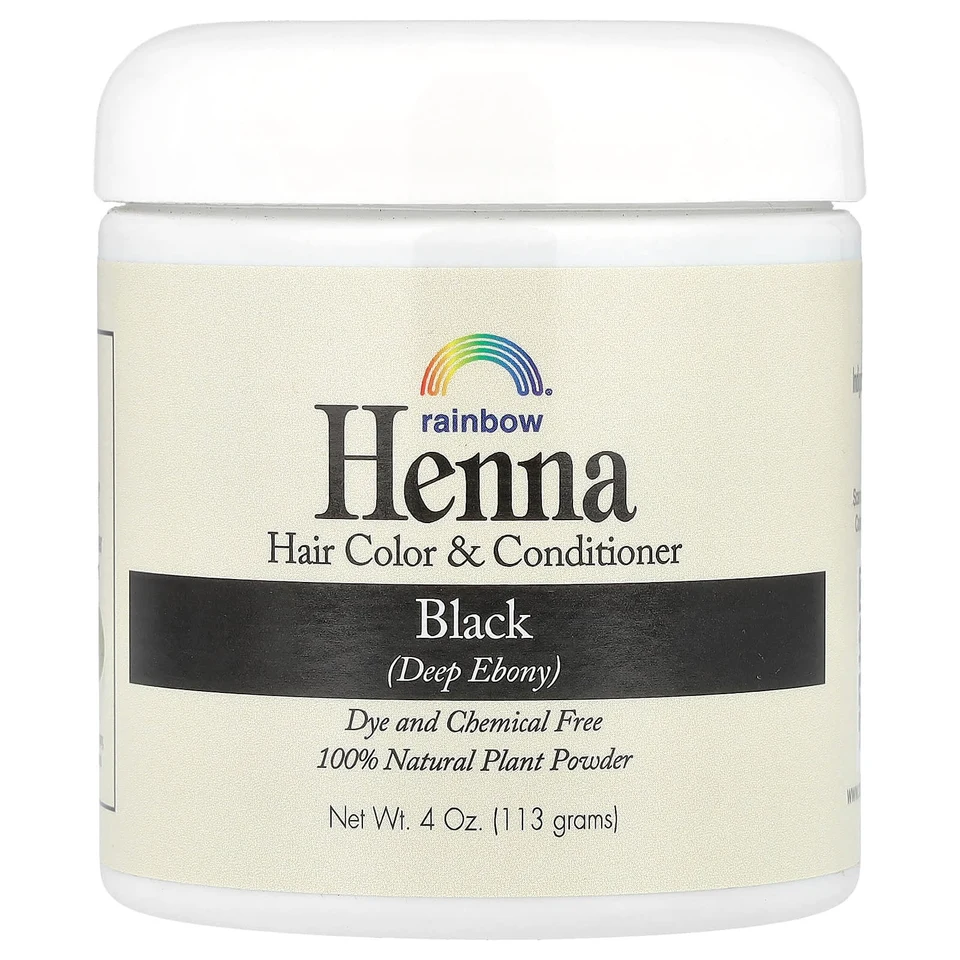 Кондиционер Rainbow Research Henna Hair Color &, оттенок чёрный, 113 г